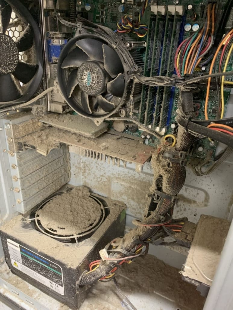 masaüstü pc fan ve iç temizlik