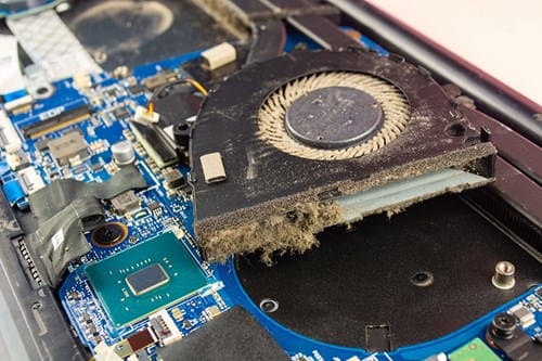 laptop fan ve iç temizlik